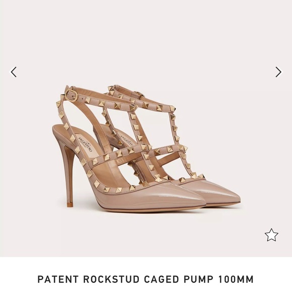 Valentino Garavani Shoes - Valentino Garavani Rockstud Caged heels pumps